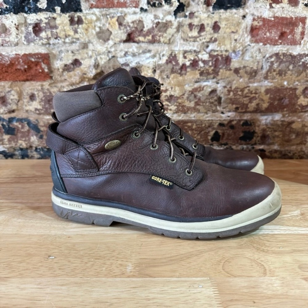 Irish Setter by Red Wing Leather Gore-tex Brown Boots 9.5 Insulated Lace Up